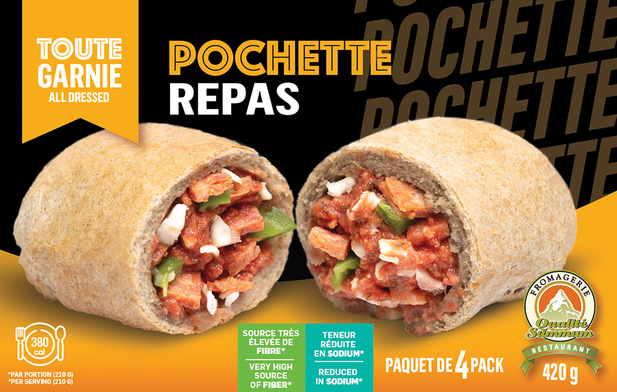 Pochette repas - Toute garnie